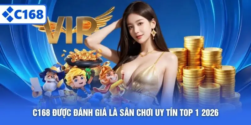 C168 được đánh giá là sân chơi uy tín top 1 2026