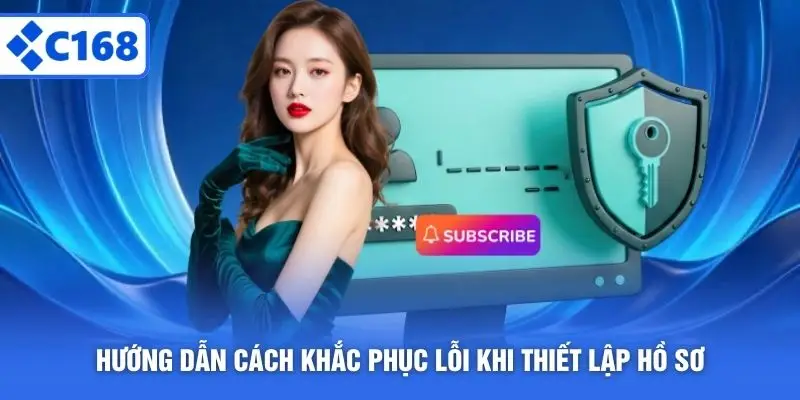 Hướng dẫn cách khắc phục lỗi khi thiết lập hồ sơ