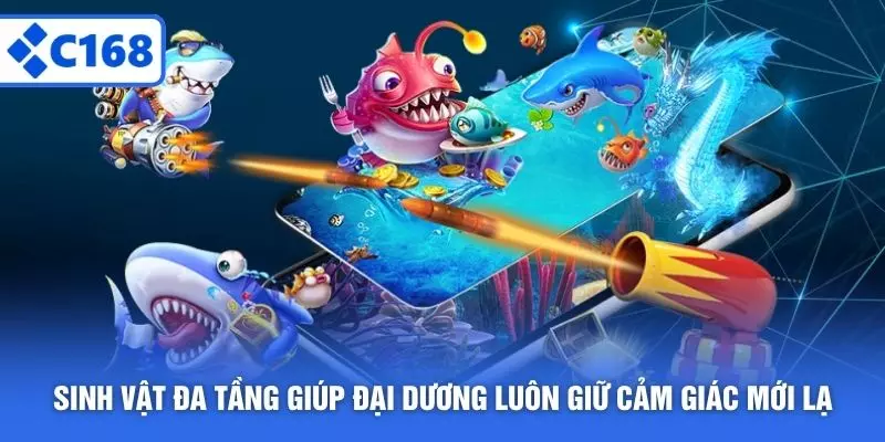 Sinh vật đa tầng giúp đại dương luôn giữ cảm giác mới lạ