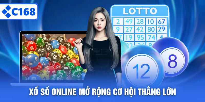 Xổ số online mở rộng cơ hội thắng lớn